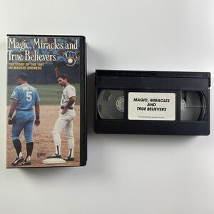 Magic Miracles and True Believers: The Story of the 1987 Milwaukee Brewers VHS